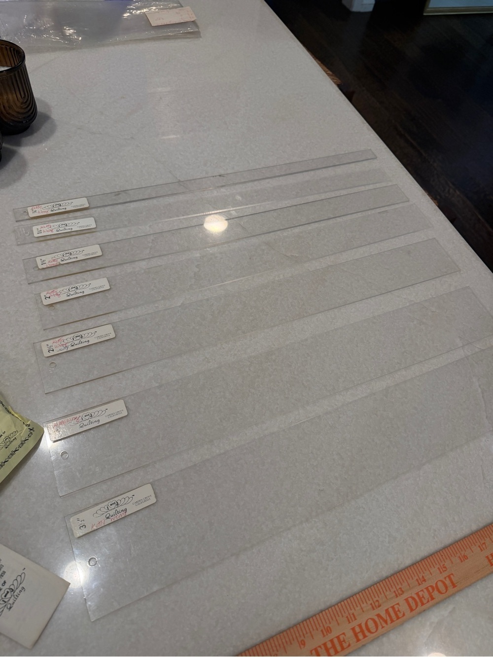 Clear Acrylic Ruler/Strip Set - Picture 5 of 5